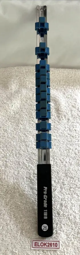 11919 PRO-GRADE Socket Rail Rack Clips Grip
