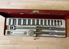 1660-2 PROTO Drive Socket Set Box Challenger