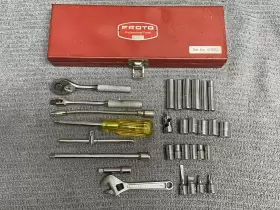 4700D PROTO Incomplete Socket Set Drive Box
