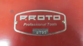 4795 PROTO Tools Drive Socket Point Combination Wrench Set #2