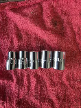 5203S PROTO Drive Point Socket Set
