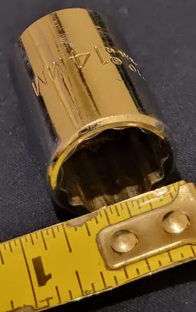 5214M PROTO Point Drive Shallow Socket #3