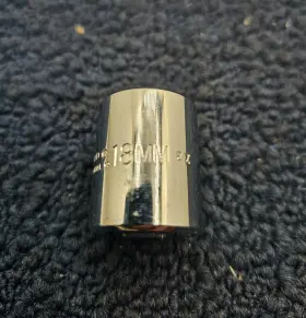 Proto 5218mh Qty 2 3/8 Inch Drive 6-point 18mm Metric Socket - Chrome