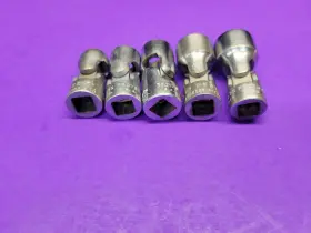 Proto #5274-7/16 Vintage 3/8 Inch Drive Swivel Standard 12 Pt. Sockets 7/16 -11/16