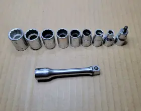 5293 PROTO Tools Drive Socket Set Tray Incomplete #2