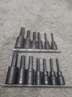 74152 PROTO Impact Socket Bit Set Drive Hex Tip