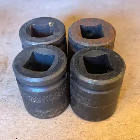 75128 PROTO Shallow Impact Socket Drive Set