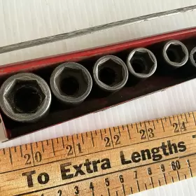 9974 PROTO Shallow Impact Socket Set Tray Handle #2