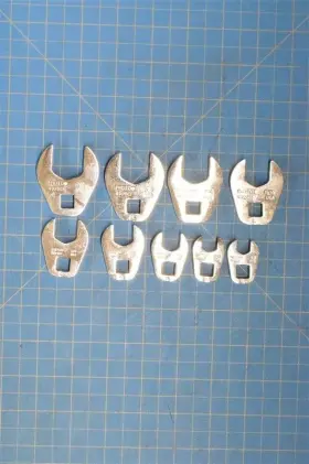J49004CF PROTO Crowfoot Socket Drive Combination Wrench Set