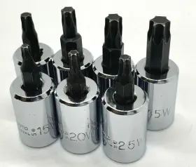 J5239C PROTO Tools Torx Socket Set Bit Driver Star #2