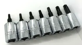 J5239C PROTO Tools Torx Socket Set Bit Driver Star #3