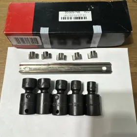 J72142 PROTO Tools Swivel Socket Set Standard Impact Drive