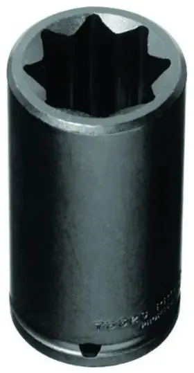 Proto J7318s 1/2 Inch Drive 8 Pt 9/16 Deep Impact Socket Proto J7318s 1/2 Inch Drive 8 Pt 9/16 Deep Impact Socket