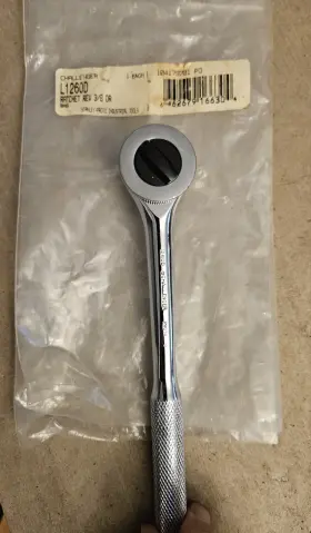 L1260D PROTO Nos Drive Thumb Wheel Knurled Handle Ratchet