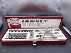 Proto No-5002 3/8 Socket Set No. 5002 Nos Proto No-5002 3/8 Socket Set No. 5002 Nos