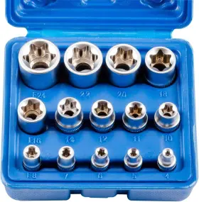710667238141 QNKAA Female Torx Socket Set Drive E4 E24