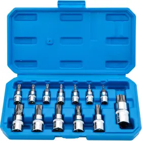 L1924T QNKAA Torx Bit Socket Set Alloy T70 S2 Star