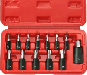 TBS02-001 RIMKOLO Torx Bit Socket Set Drive Star