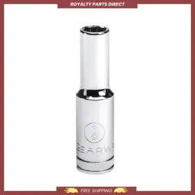 Royalty Parts Direct 80391 Gearwrench 3/8 Inch Drive 9mm Deep Socket - 6 Point Brand New