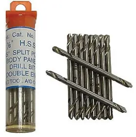 S & G Tool Aid 15210 1/8 Inch Stubby Body Panel Drill Bits - Double End Sgt-15210