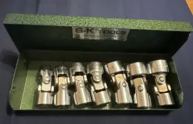40612-40624 S-K Tools Drive Swivel Socket Set Box Flex