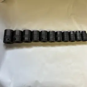 46114 S-K Drive Shallow Impact Socket Set