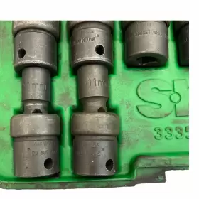 33351 S-K TOOLS Drive Swivel Impact Socket Set Flex #3