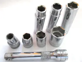 41822 S-K TOOLS Sk Shallow Socket Set Extension Drive