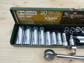 8520 S-K TOOLS Drive Socket Set Box #2