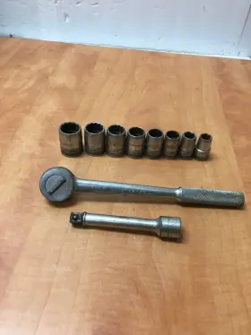 42470 S-K / WAYNE MIX Drive Socket Set Knurled Bullet Nose