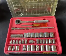 9-4646 SEARS Drive Socket Standard Combination Wrench Set
