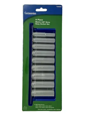 9-30585 SEARS COMPANION Drive Socket Set Storage Rail