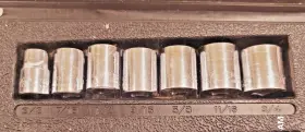 933234 SEARS CRAFTSMAN Ratchet Socket Set #3