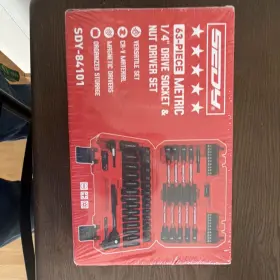 Sedy Sdy-84101 63 Metric 1/4 Inch Drive Socket &nut Driver Set Sedy Sdy-84101 63 Metric 1/4 Inch Drive Socket &nut Driver Set