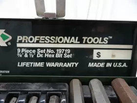 19719 SK Tools Drive Hex Bit Set Storage Box #2