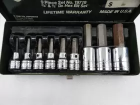 19719 SK Tools Drive Hex Bit Set Storage Box #3