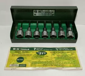 19727 SK Tools Drive Hex Bit Socket Set
