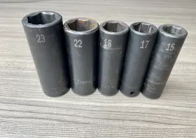 34273 SK Tool Impact Socket Set Drive Point