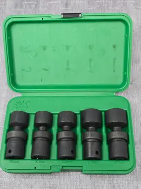 34370 SK Tools Drive Swivel Impact Socket Set