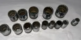 40114-40140 SK Drive Standard Knurled Sockets