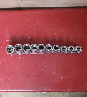 40310-40319 SK Tools Drive Socket Set Rail #2