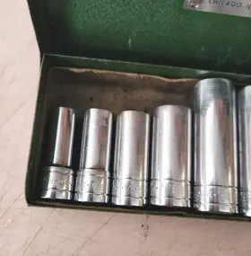 40412-40426 SK Tools Drive Socket Set Point #3