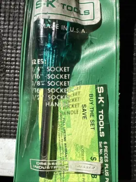 40999-33 SK Dresser Tools Drive Socket Spin Nos Kit #2