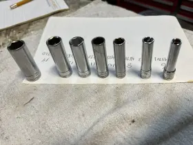 41701 SK Drive Sockets Partial Set #3