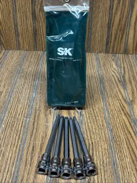 42580 SK Tools Drive Shaft Torx Bit Set