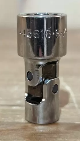 43616 SK Tools Drive Point Fractional Socket Flex #2
