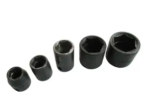 45624 SK Tools Set Shallow Impact Socket Drive