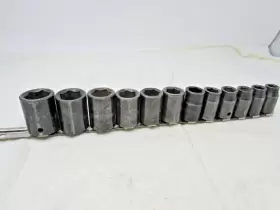 46222 SK Drive Shallow Impact Socket Set