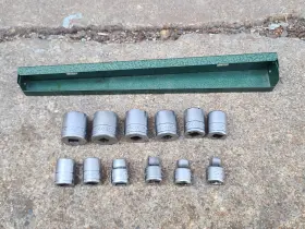 655565 SK Tools Drive Socket Set Rail