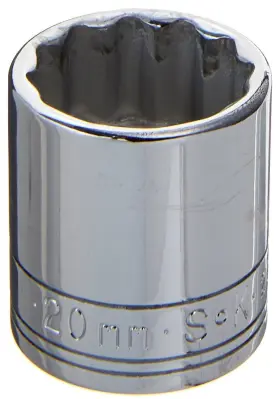 696722593243 SK Tools Drive Point Standard Socket